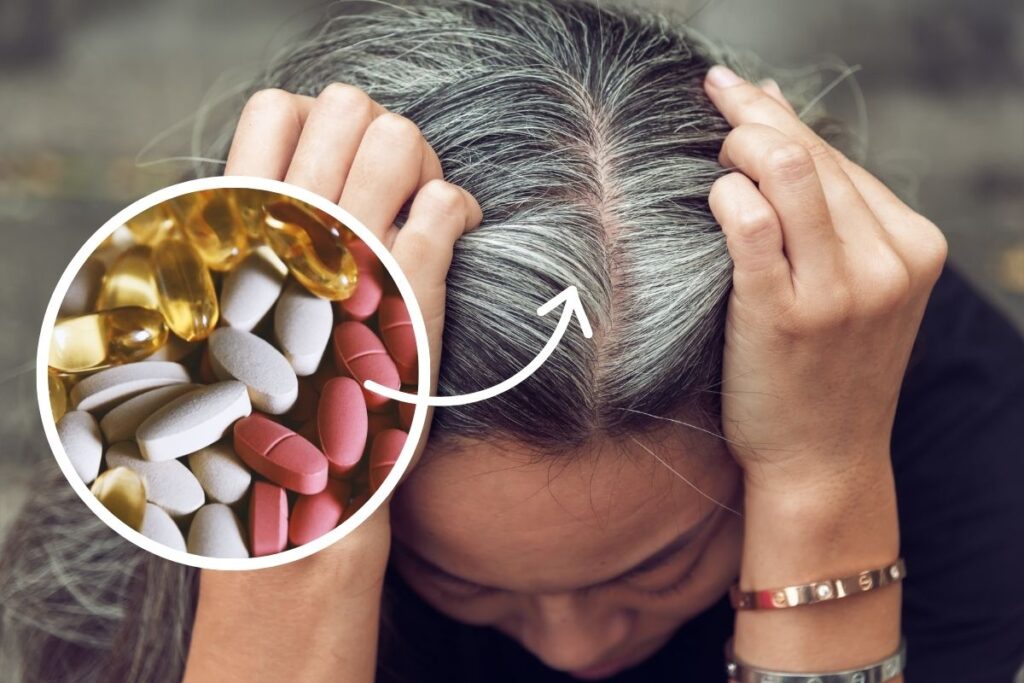 4 Common Vitamin Deficiencies For Gray Hair Health Report