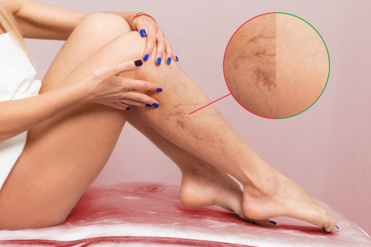 A picture depicting varicose veins